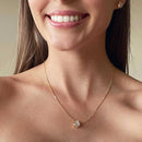 Conjunto Gota Cristal Colar e Brincos