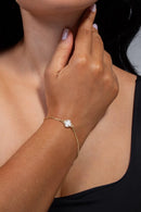 Pulseira Trevo Madrepérola