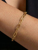 Pulseira Elo Cartier Dourada